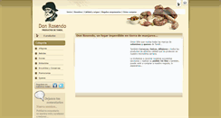 Desktop Screenshot of donrosendo.com